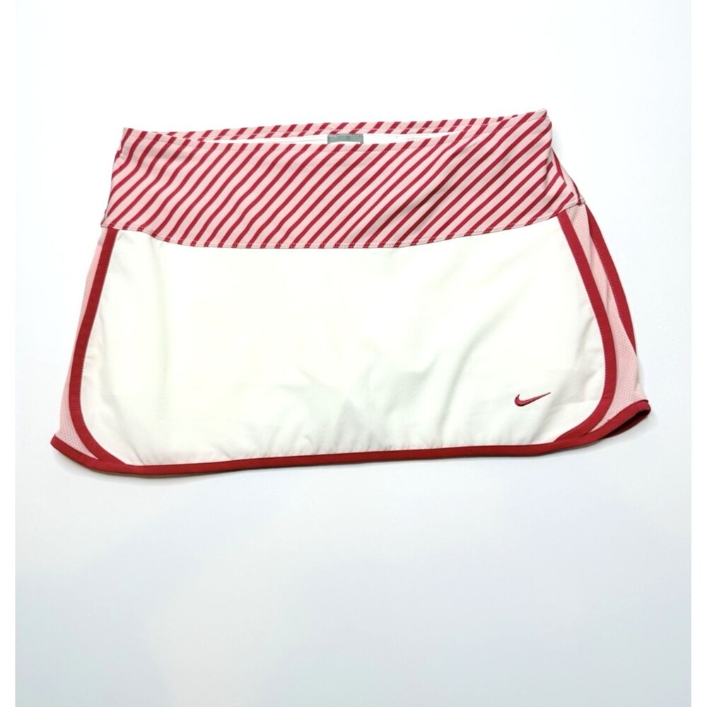 Nike White and Red Women's Skort